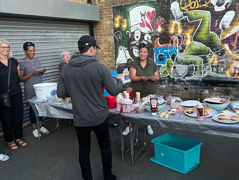 clickwandsworth's tweet photo. An amazing CLICK PLUS BBQ last night for our care leavers. Simply enjoying food, good company, some games and a good old natter #clickfam #getclicked #corporateparenting https://t.co/WmY735foLm