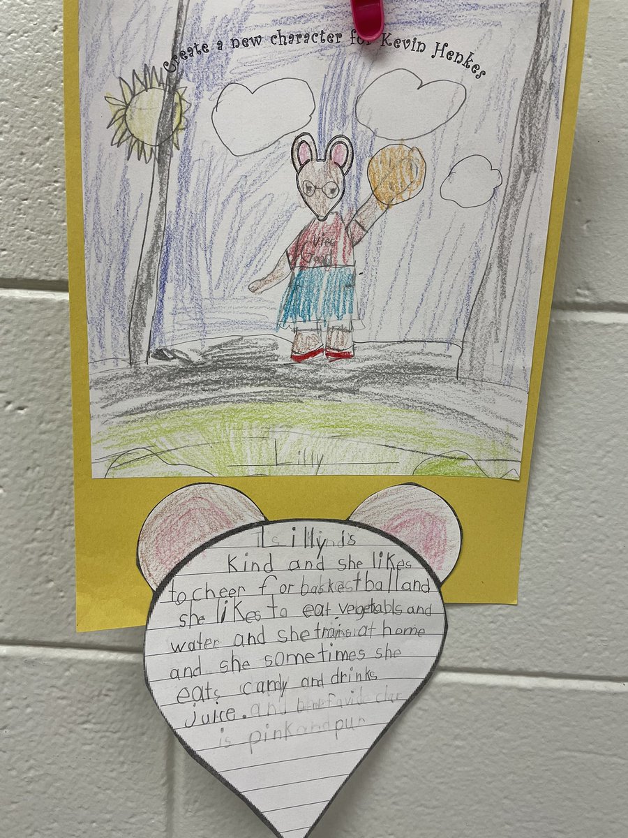 Last week each student created a new character that he or she thought might fit into the book Sheila Rae the Brave by Kevin Henkes. I absolutely loved seeing their creativity and artwork!! #proudteacher #2ndgrade <a href="/GWTPrimary/">G.W. Trenholm</a> <a href="/TuscumbiaCitySc/">Tuscumbia City Schools</a>
