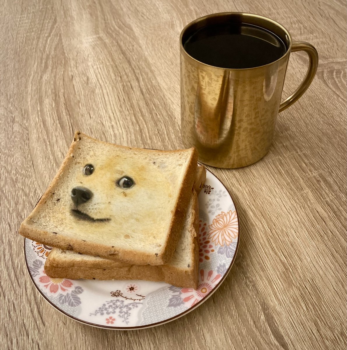 thedogebakery's tweet photo. Multigrain Doge Toast #doge #dogebread #dogecoin #DoOnlyGoodEveryday #bread #toast #multigrain #multigraintoast #dogefam #dogearmy #meme #dogebakery #breakfast https://t.co/uGYzTW8hEw