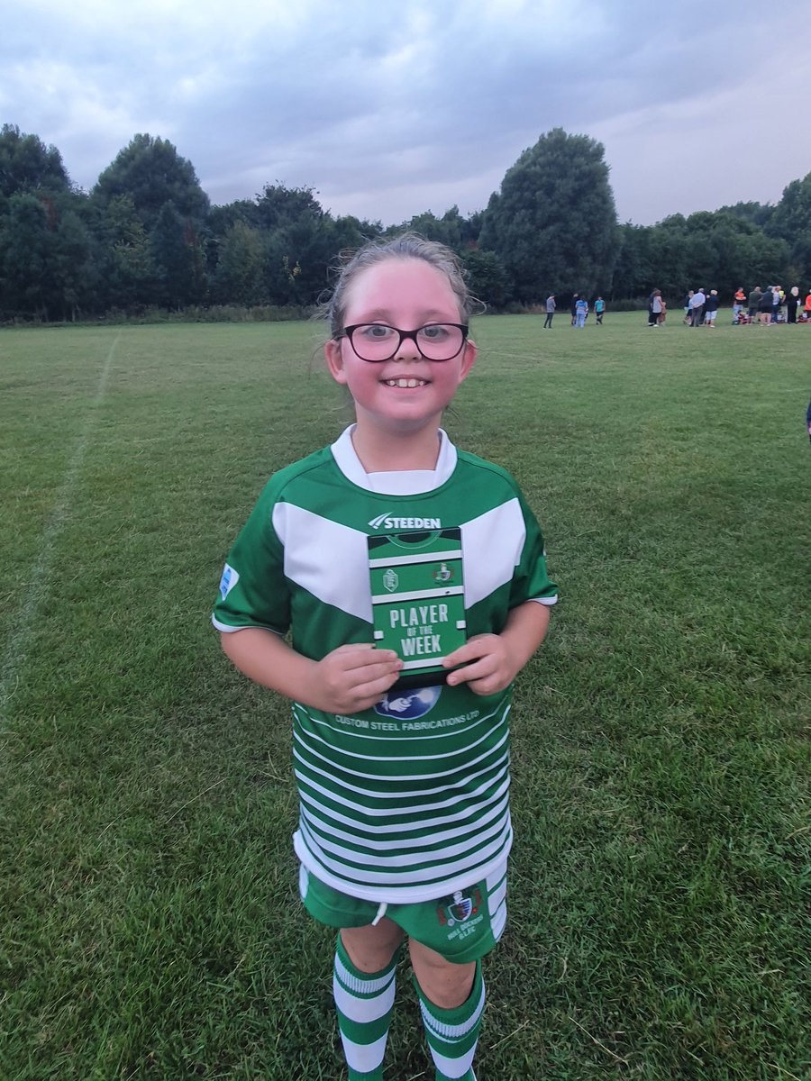 A massive well done to Mason, Evie &amp; Jake for taking home tonight's players of the week after our festival, some great rugby coming out every week 💚🤍💚🤍