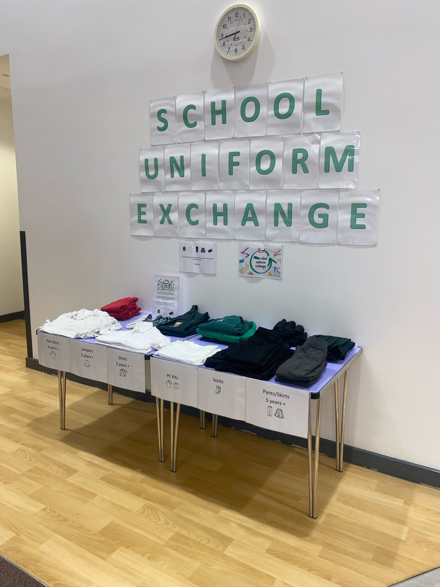Our Free School Uniform Exchange is starting at Eccles Gateway from Thursday 25th August.

Come down and see our friendly staff who can help you get ready for the new school year!👖🧦👞

<a href="/NicolaMather7/">Nicola Mather</a> <a href="/ShazYousaf1/">Shaz Yousaf</a> <a href="/SharAugust/">Sharmina August</a> @ClaireFewings96