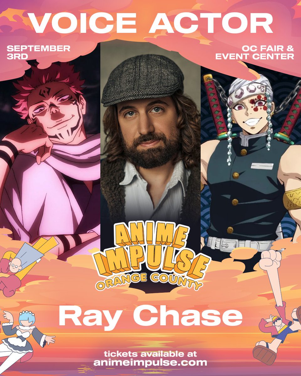 Ray Chase on Twitter "Check out this guy at animeimpulse for one day