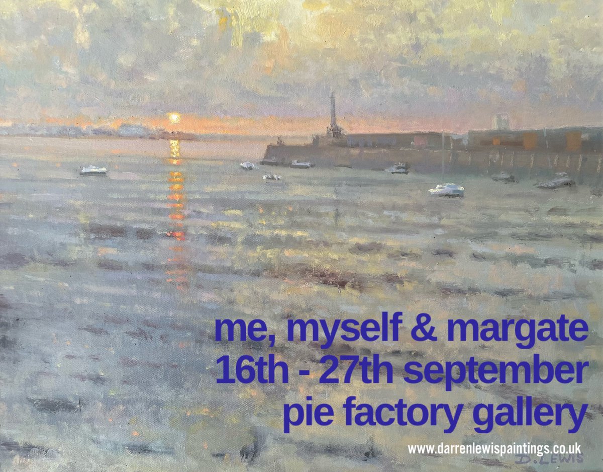 Coming soon. Details of my solo forthcoming exhibition <a href="/PFactoryMargate/">Pie Factory Margate</a>