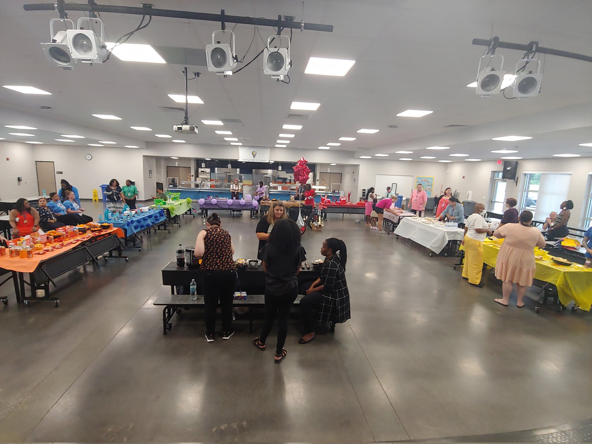 Lamb Elementary on Twitter "We were so busy getting things ready to