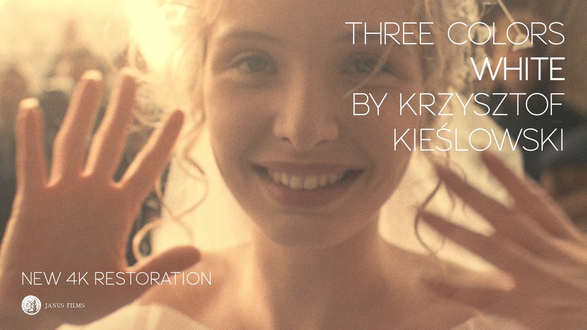 janusfilms's tweet image. 4K restorations for the entire THREE COLORS TRILOGY will play @FilmLinc this weekend. See all for $30! bit.ly/3Tf2MkY