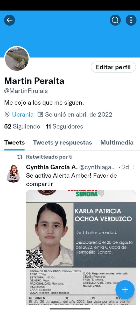 MartinFirulais's tweet photo. @RicardoHippie Pinches twiteros cabronescpor eso nadie los sigue mi para pelear https://t.co/vFAMKkyLQC