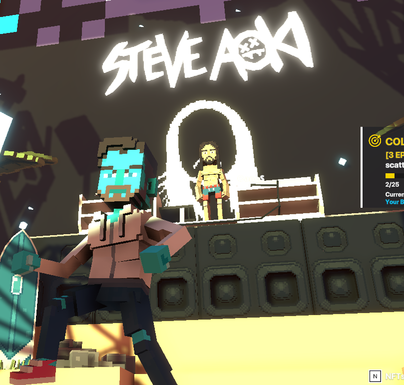 WilhelmRodrigo's tweet photo. @TheSandboxGame @steveaoki I just participated in the #SandboxAlphaS3Giveaway for a chance to win 500 SAND! On stage with Steve Aoki, check out my screenshot below!
👇 https://t.co/cayFf0DNDG