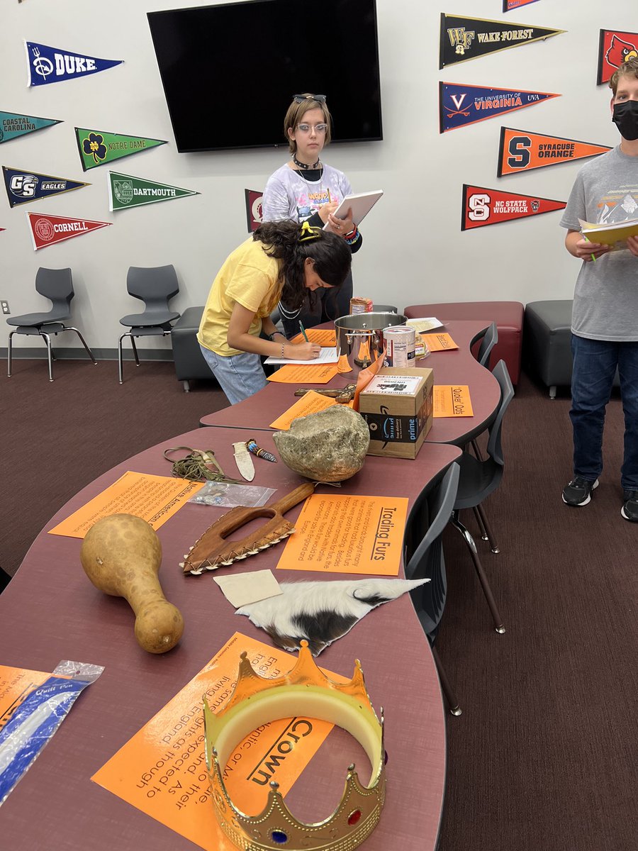 Stockton students went to an American colony museum today to see what items were in the colonies. <a href="/StocktonCISD/">Stockton Junior High, Conroe ISD</a> <a href="/SJH_UShistory/">Stockton US History</a> <a href="/CarltonTodd5/">Carlton Todd</a>
