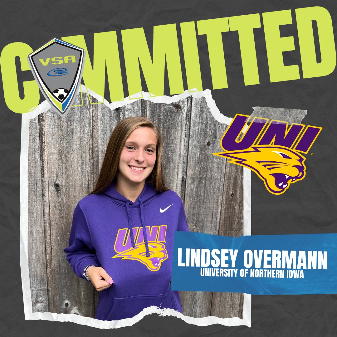 VSA_Rush's tweet photo. 🚨 2023 COLLEGE COMMIT 🚨

Congratulations to Lindsey Overmann (VSA Rush 04/05 GA) on her commitment to the University of Northern Iowa! 

We're excited to see your continued success at the collegiate level next fall!! #VSARush https://t.co/rZRnAuD1Vk