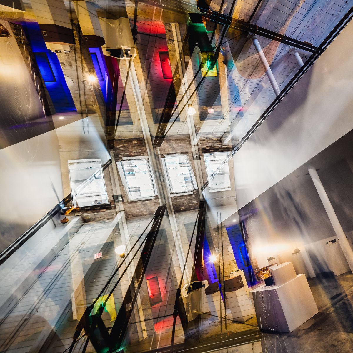 CrouchingCamera's tweet image. Experiments @MASS_MoCA #DoubleExposures