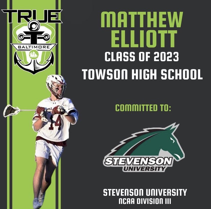 Matt Ryan (@real_mattryan) on Twitter photo Congrats to Matt Elliott on committing to play lacrosse & continue his education at Stevenson University! ⠀⠀
⠀⠀⠀
#trueon2⠀⠀
⠀⠀⠀⠀⠀
<a href="/baltimore_true/">True Lacrosse Baltimore</a> @tl_natn Congrats to Matt Elliott on committing to play lacrosse & continue his education at Stevenson University! ⠀⠀
⠀⠀⠀
#trueon2⠀⠀
⠀⠀⠀⠀⠀
<a href="/baltimore_true/">True Lacrosse Baltimore</a> @tl_natn