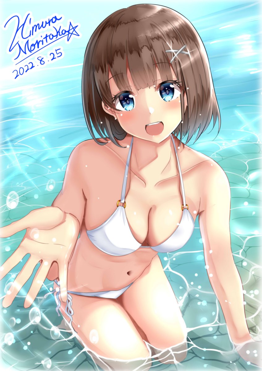 「水着少女#オリジナル 」|火村 モリタカ＠/5月COMITIA144（B51a)/その次は神戸かわさき10のイラスト