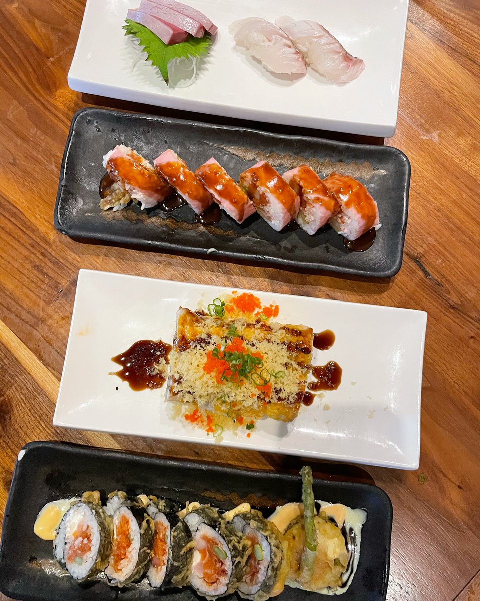 FudoATL's tweet photo. Now that’s a Fūdo FEAST! 🍣🤤

#fudoatl #atlsushi #atlantasushi #atlfoodies https://t.co/1wbnPm4SZP