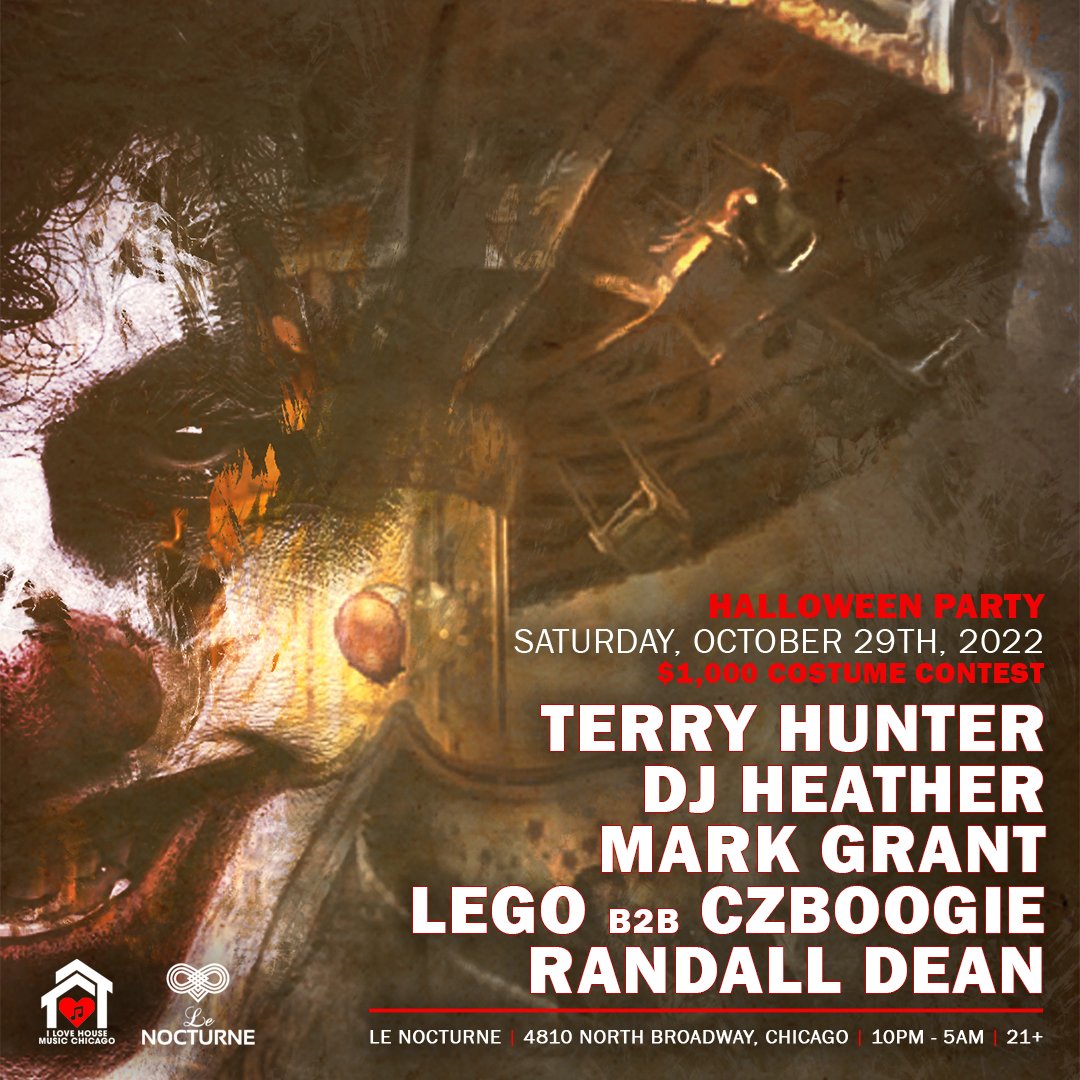 djheather's tweet photo. #JustAnnounced #SatOct29th #Chicago #Halloween @nocturnechicago 👻 https://t.co/5dQVBLYteq