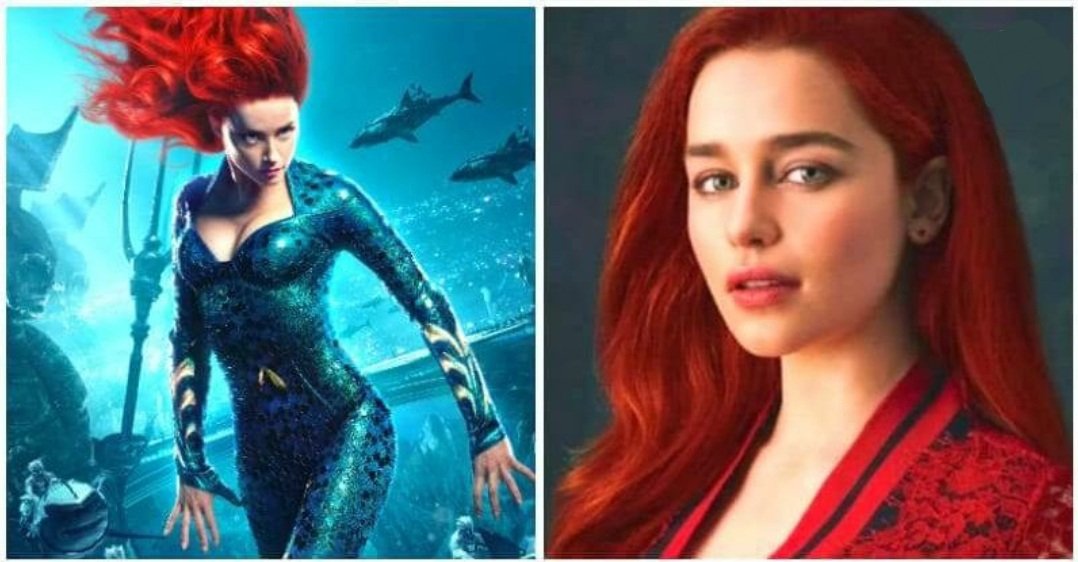 StonerKhaleesi's tweet photo. I made a list of 10 amazing actresses that should replace Amber Turd In Aquaman, and The Lost Kingdom. All 10 of them are Emilia Clarke.
#SheIsMyQueen https://t.co/UE47wSpPbs