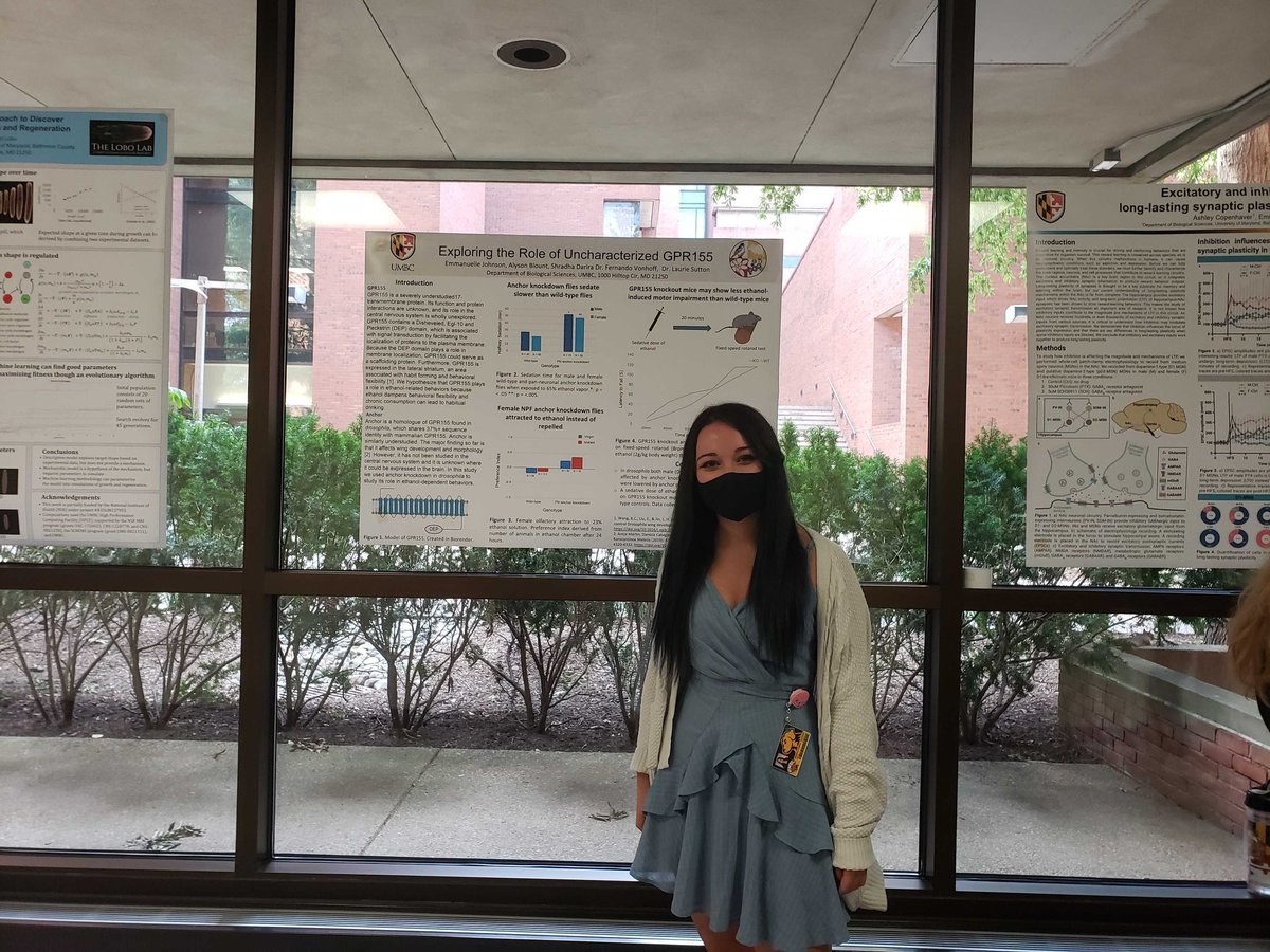 First poster presentation from our newest PhD student Emmanuelle!