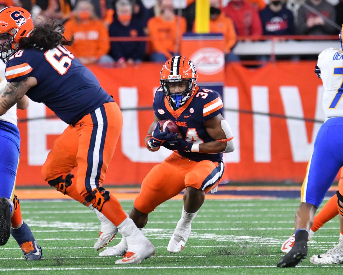 PFN Top 100 College Football Players in 2022: 16) Sean Tucker, RB, @CuseFootball Sean 'Track Speed' Tucker is not to be messed with. Tucker makes fast defenders look slow and actually accelerates through his breaks. He's a rare player who is must-watch TV.