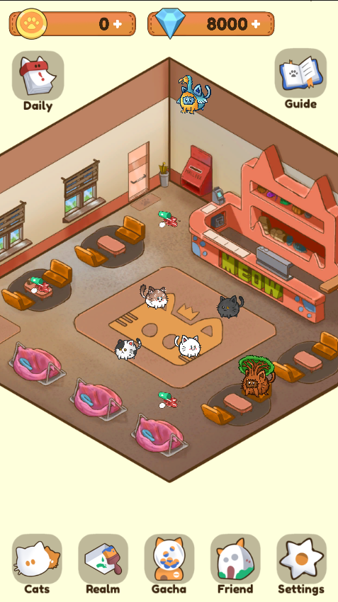 OuraxOfficial's tweet photo. Coming soon!!

The first project 'Meow Meow Cafe'

#meowmeowcafe #android #games #idle #indiegame #game #cat #catlovers #ourax https://t.co/ABB3JNqi6d