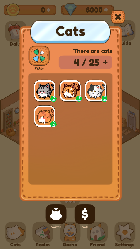 OuraxOfficial's tweet photo. Coming soon!!

The first project 'Meow Meow Cafe'

#meowmeowcafe #android #games #idle #indiegame #game #cat #catlovers #ourax https://t.co/ABB3JNqi6d