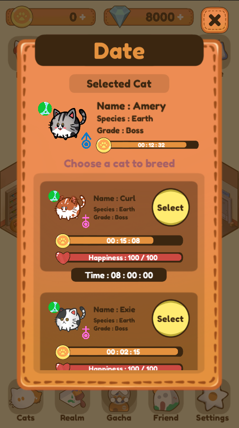 OuraxOfficial's tweet photo. Coming soon!!

The first project 'Meow Meow Cafe'

#meowmeowcafe #android #games #idle #indiegame #game #cat #catlovers #ourax https://t.co/ABB3JNqi6d