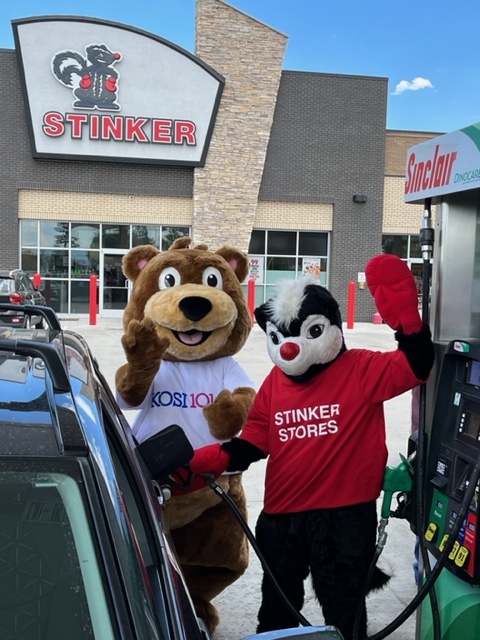 SAVE 10 cents/gallon on Saturday August 27, 2022 at the Stinker Stores located at 2160 S Havana Street in Aurora. We will be on site with KOSI Bear and First Responders from 10:30am-1:00pm. First Responders will be on site collecting new stuffed animals.

KOSI101.com/teddybearpatrol