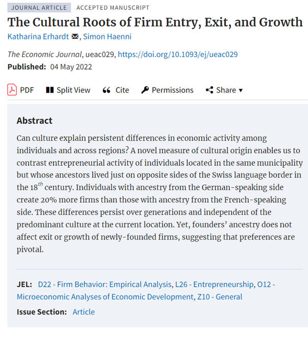 The Economic Journal tweet media