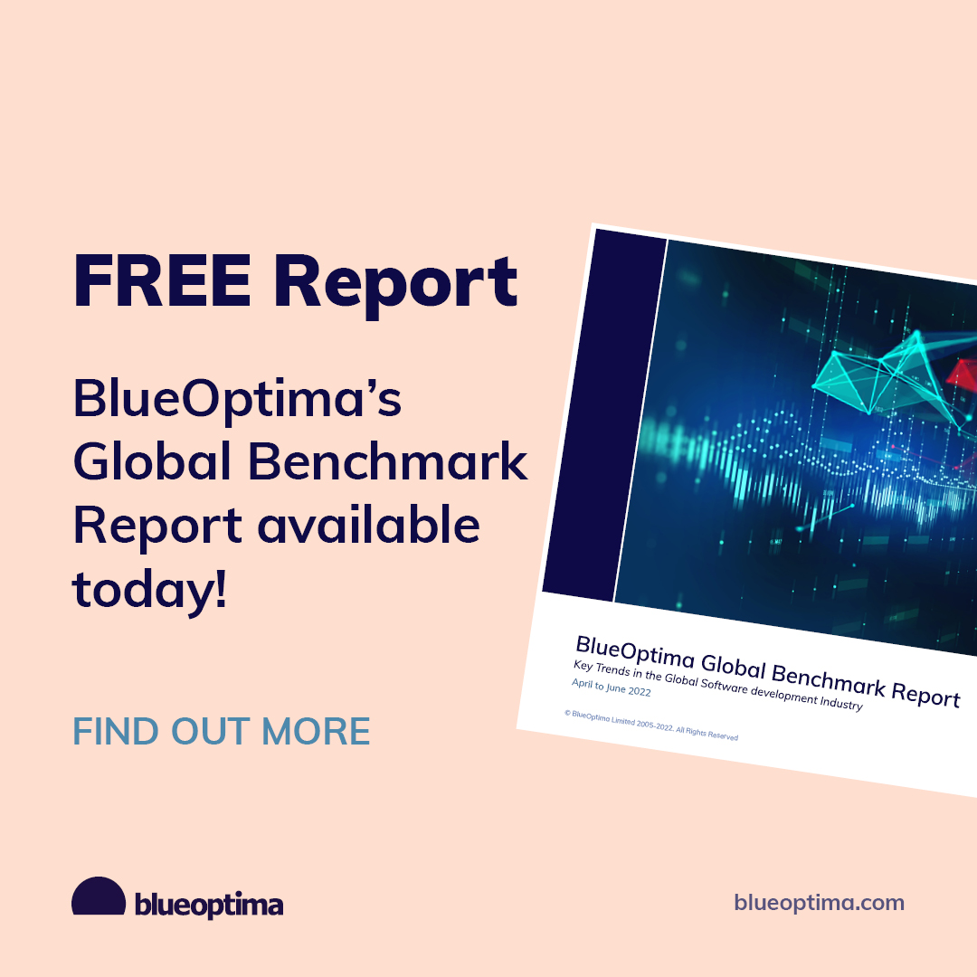 BlueOptima Global Benchmark Report is out now!

For further insights, read our latest report!

eu1.hubs.ly/H01BLPB0

#GlobalBenchmark #BlueOptima #SoftwareDevelopment #DeveloperAnalytics