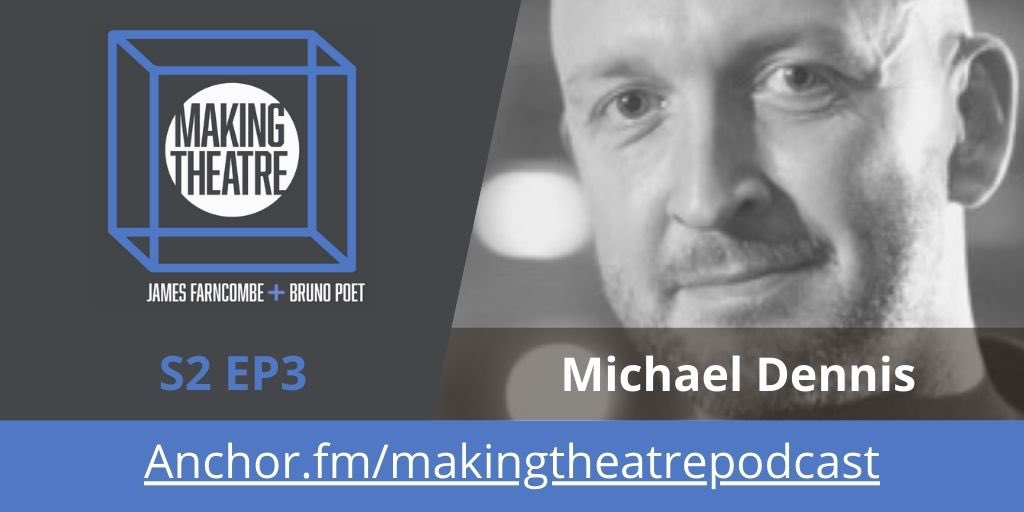 This time we talk to Michael Dennis about is career as a company stage manager and his extensive experience of touring theatre in the UK.