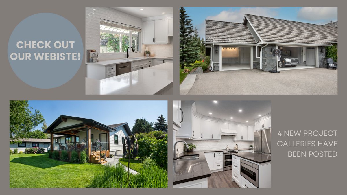 Happy Wednesday! Our website has been updated with four new photo galleries and we are excited to share them with you. Visit our website by clicking the link below to take a walk through these fresh projects that we are ecstatic about.

lnkd.in/g9mvSTja