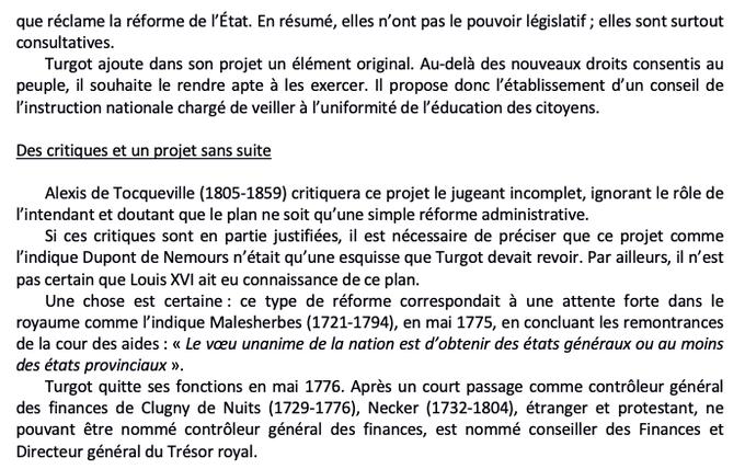 1792_1815's tweet photo. 24 août 1774 Anne Robert #Turgot, ancien intendant de la généralité de Limoges, est nommé contrôleur général des #Finances au départ du triumvirat #Maupéou, #Terray et d’#Aiguillon. Son projet de réforme administrative n’est pas suivi et Turgot quitte ses fonctions en mai 1776. https://t.co/dZqT6l8lEK