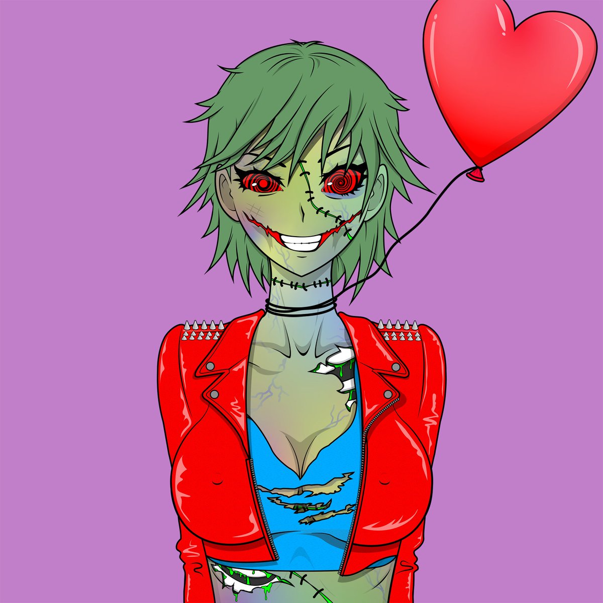 botnk3's tweet photo. deathgirl mad pretty, what can stop her now if death can’t stop her? 
#NFT #NFTCommunity #DeathGirlNFT https://t.co/qrPLXDkW2c