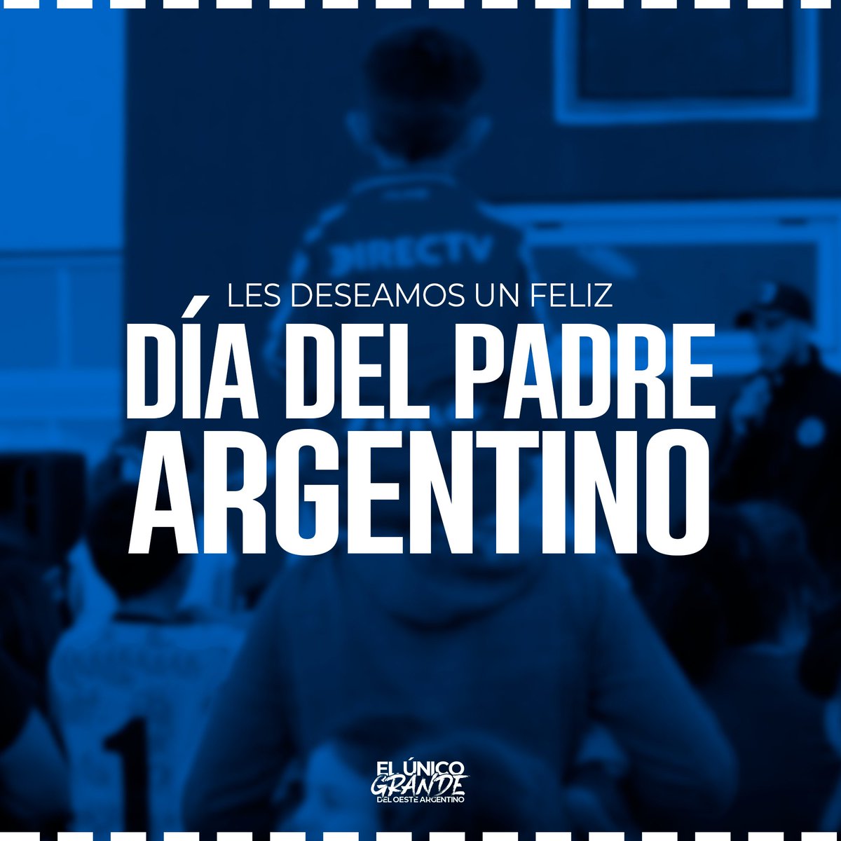 ClubGodoyCruz's tweet photo. 🗓️ 24 de agosto-DÍA DEL PADRE ARGENTINO 🙌

Celebramos en Mendoza el Día del Padre argentino, en conmemoración a la fecha en que el Gral. José de San Martín recibió esta importante distinción con el nacimiento de su hija Mercedes Tomasa 💙🤍

¡Felicidades a los padres bodegueros! https://t.co/ysV6xfTcNW