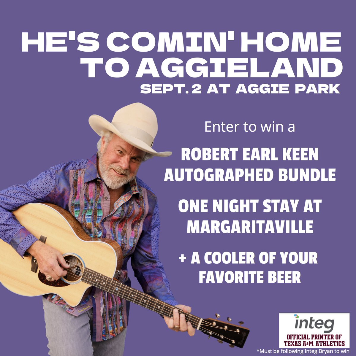 IntegBryan's tweet image. Today is the LAST day to enter to win the @robertearlkeen prize package! 

Enter now before it's too late: tx.ag/IntegREKGiveaw…

**Must be following @IntegBryan to win.