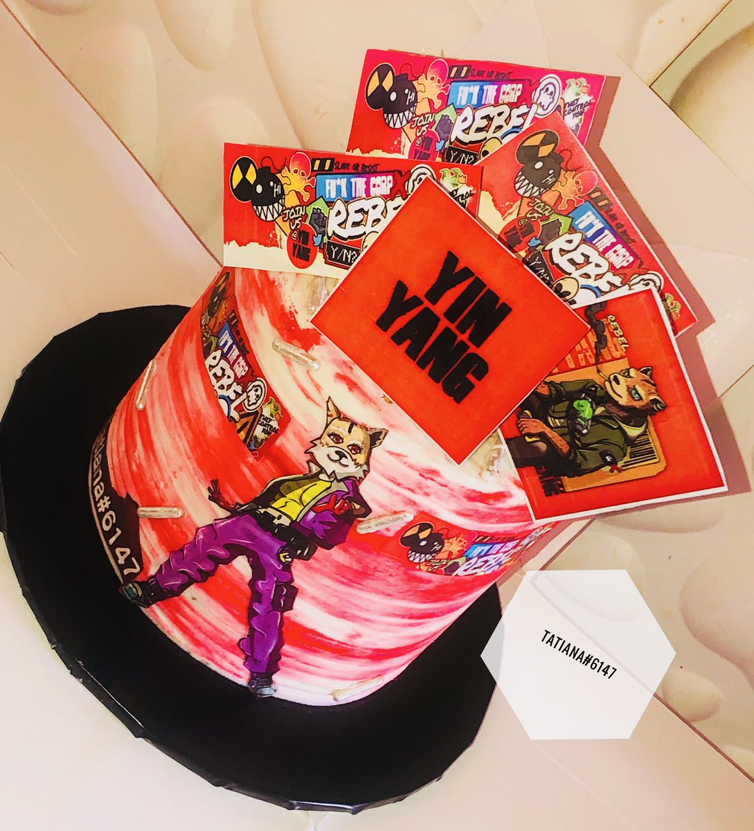 Tatianajay01's tweet photo. Why this cake?
Today is not even my birthday 🤷🏽‍♀️
All for my yin yang family🥰
I made this beautiful pre-mint cake for @ProjectYinYang from @KryptoPal_ crew😌I love the energy,vibe,great community,best team👌💯I hope y’all love it❤️@Nomad_eth @MaisonGhost @manos_de_papel_ @4422HM https://t.co/USdkOIwxBm