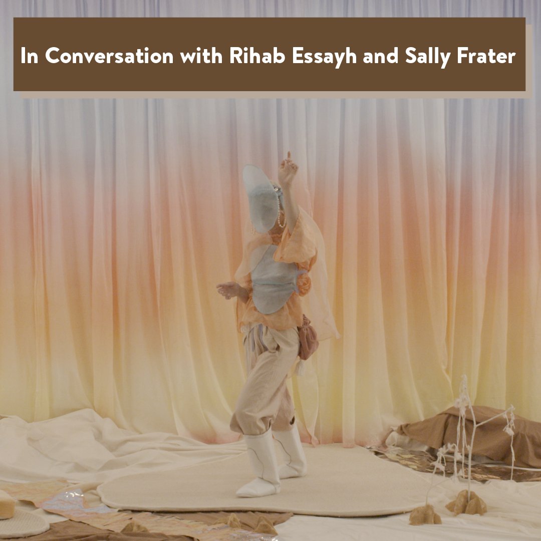 Tonight! Join us on Zoom for a conversation between artist Rihab Essayh and Art Gallery of Guelph curator of contemporary art Sally Frater as they discuss the ideas and issues at the heart of Essayh's current exhibition I dream of a soft oasis. ow.ly/qpln50Kqxso