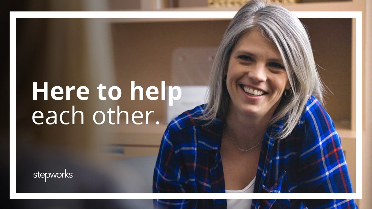 TRIBE is our favorite word. At Stepworks, no one walks alone. Call 800-545-9031 to join our recovery community. #stepworks #recovery #sober #recoveryislife #addiction #sobertribe stepworks.com