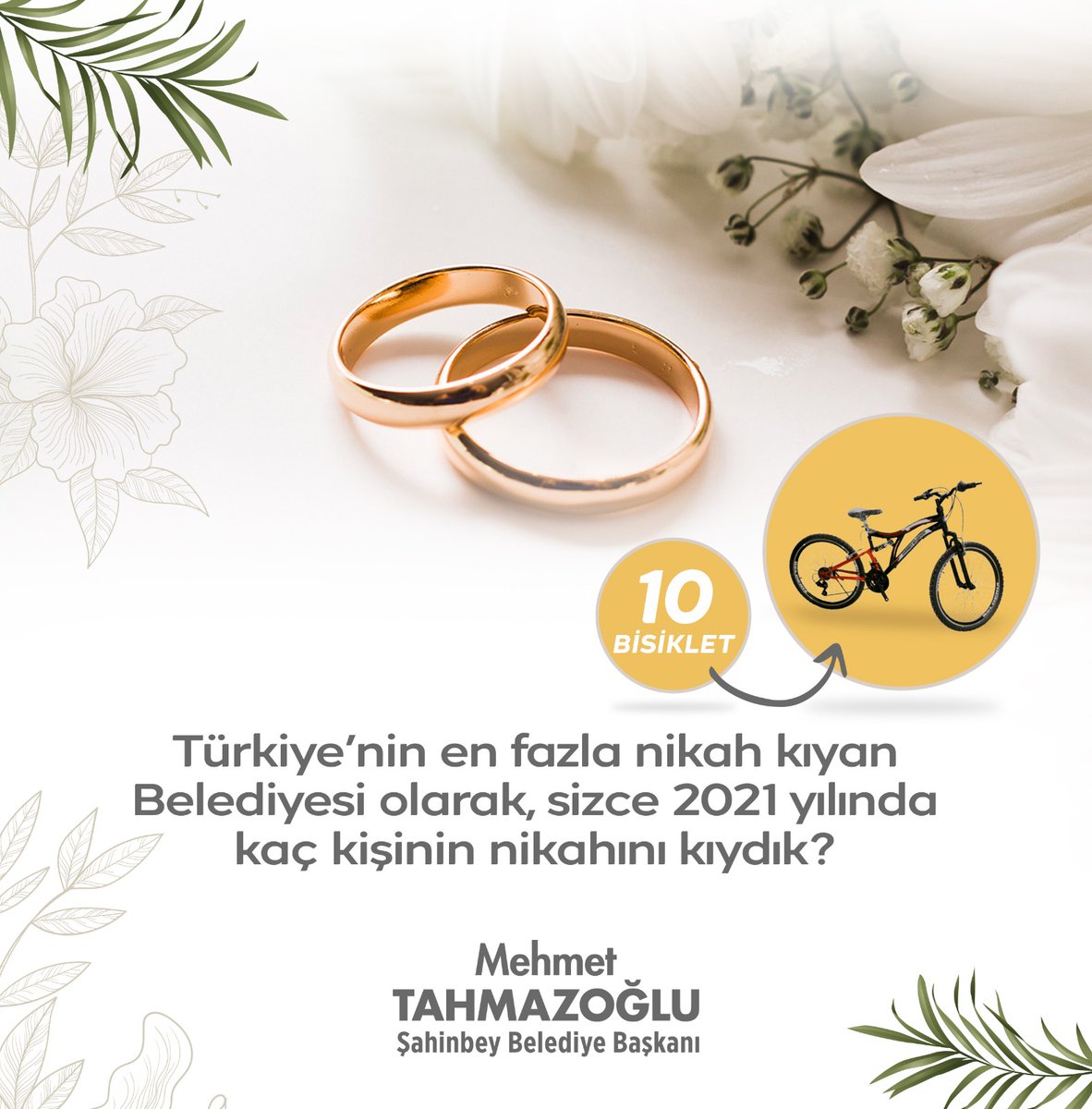 mtahmazoglu's tweet photo. Çekirdek aile olma yolunda attığınız ilk adımda yanınızda olmaktan mutluluk duyuyoruz☺️

Sizlere bununla ilgili ödüllü bir soru sorduk👇🏻

Yapmanız gerekenler;

📝Doğru cevabı yaz
✅Takip et
🔁Beğen ve RT et 

Doğru cevabı veren 1️⃣0️⃣ kişiye bisiklet hediye🎉 https://t.co/f1WpbpTACa