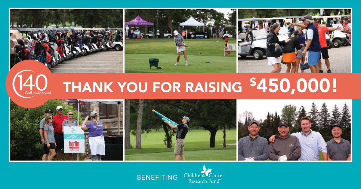 LubeTech's tweet photo. What an amazing day we had this past Saturday at the 19th Annual Lube-Tech 140 Golf Invitational benefiting @CCRF! A big #thankyou to all our golfers, sponsors, volunteers, and auction/donating supporters. Together, we raised a record-breaking $450,000! https://t.co/5rknzTJKDV