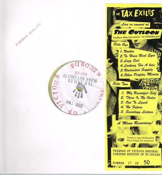 TodayInPunk's tweet photo. Sex Pistols on Tour (SPOTS) as Tax Exiles @ Outlook Club, Doncaster (1977)
#Todayinpunkrockhistory https://t.co/l3EJ7HU7Mr #ThisMonthinPunkRockHistory @ https://t.co/DFwKhAxl0x #punk #punkhistory #punkrock #punkbootleg #punkshow #anarchyintheuk #secretshow #secret #punktour https://t.co/cArKpqkEFd