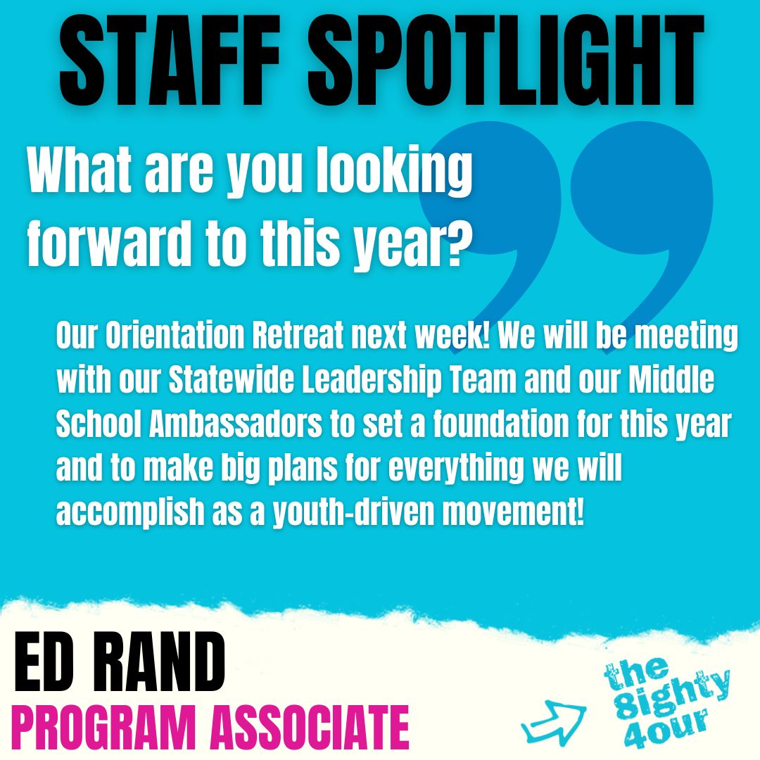 Can you guess Program Associate Ed Rand's favorite go-to show for comedy? Find Out Here -&gt; the84.org/staff-feature-…