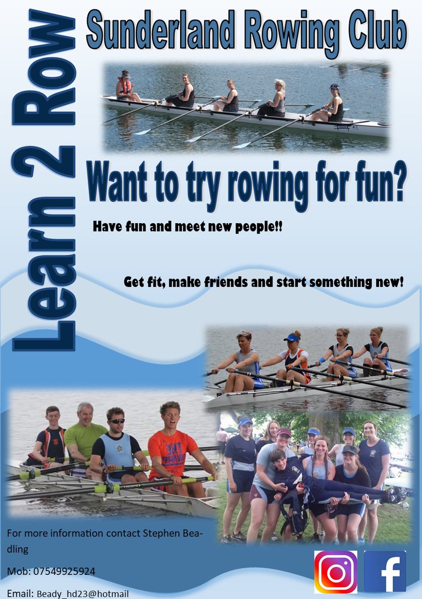Fancy Learning To Row?

Check these sessions out from the brilliant City Of Sunderland Rowing Club!