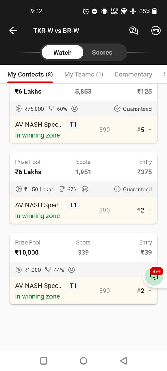 AvinashKumar180's tweet photo. #Sixty
#Dream11
Henry given 2 more run than selman and impacted huge winnings 
#luckmatters https://t.co/0QpLB8ozIL