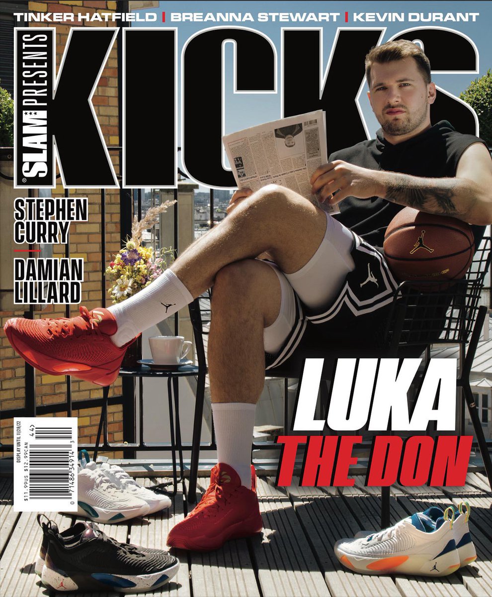 dallasmavs's tweet photo. 𝐓𝐇𝐄 𝐋𝐔𝐊𝐀 𝐃𝐎𝐍𝐂𝐈𝐂 𝐈𝐒𝐒𝐔𝐄. 

@luka7doncic x @SLAMKicks 👟🔥 

Only the beginning, LD. #MFFL https://t.co/jGaNseDmOZ