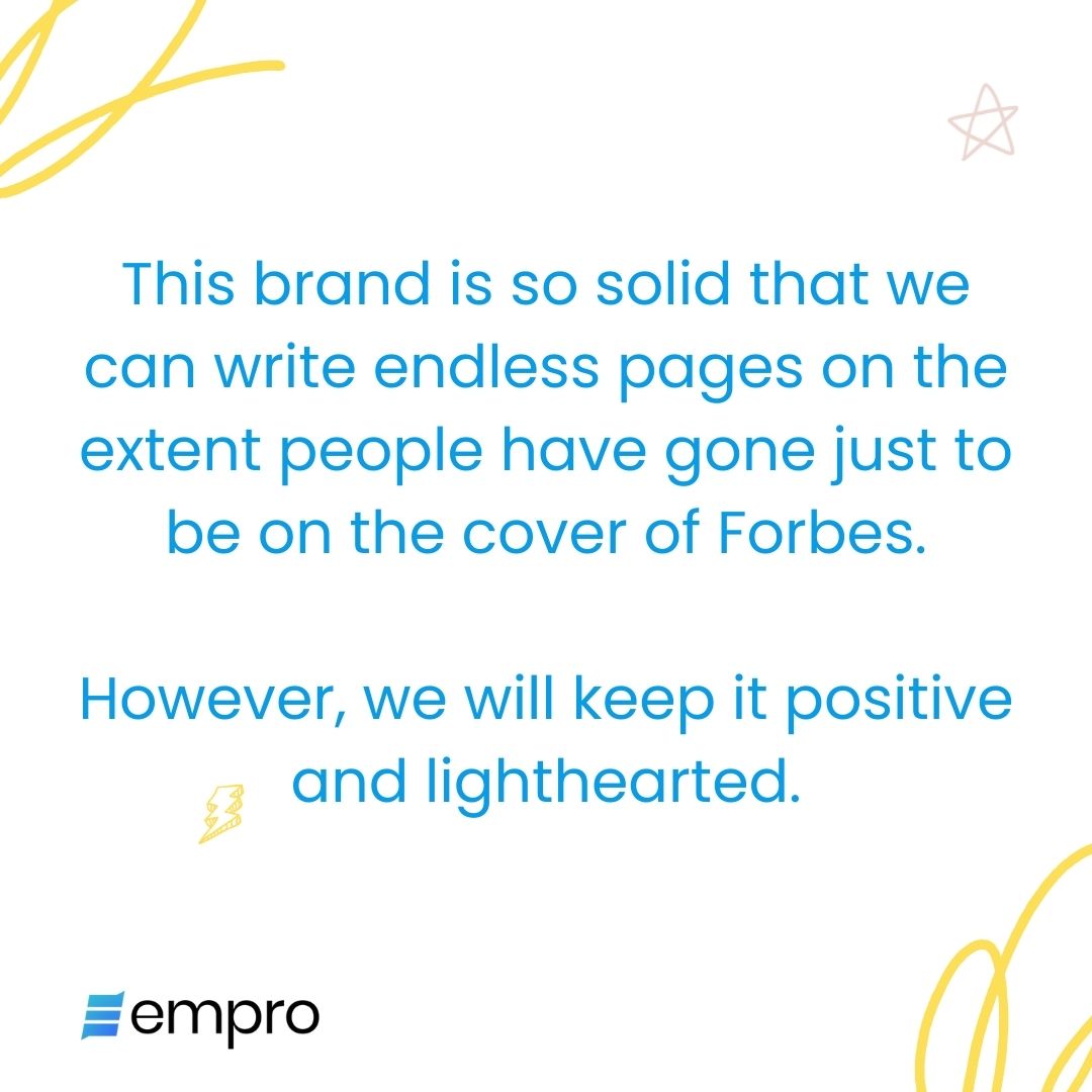 empro_hq's tweet image. F.O.R.B.E.S!!!!

Steve Forbes is talking the talk and walking the walk.  People have worked hard, smart, scammed and sold lies to get on Forbes. It is that deep.

Listen to Steve and invest in your brand today. Our promo is still ongoing.

#empro #Forbes
