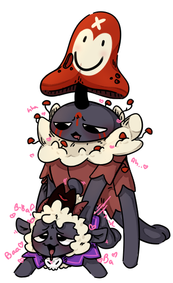 ALaughingSinner's tweet photo. So...cult of the lamb, huh? I really like Sozo <3 Idk if COTL has a nsfw tag yet or anything #CultoftheLamb #cultofthelambfanart https://t.co/B6tJ3X2nbD