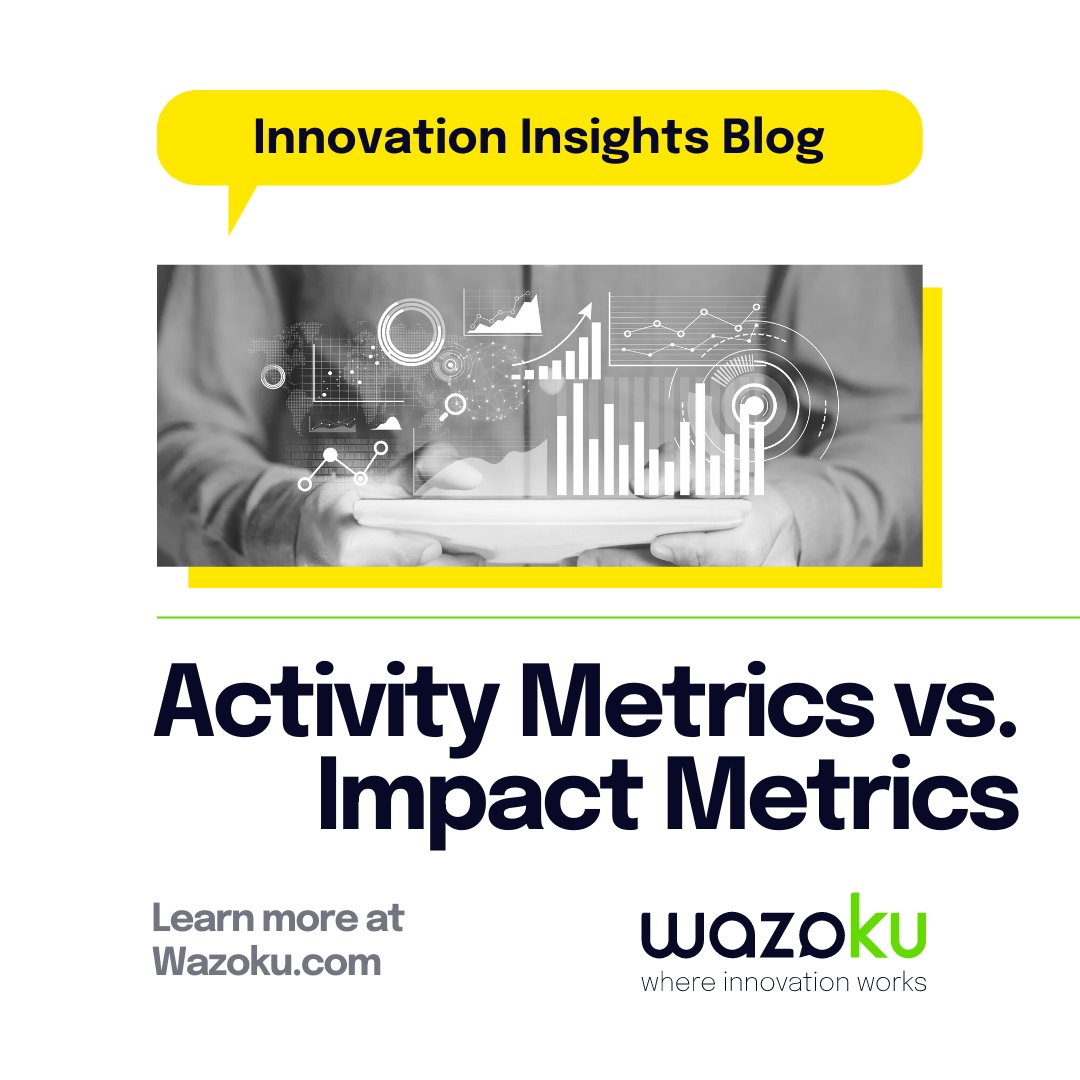 WazokuHq's tweet photo. “To get the most out of any metrics, it’s important to be looking at the right data at the right time.”
How do you judge the success of your innovation programs?
Read our latest blog here: https://t.co/4Qm7EKBEOP
#Metrics #Analytics #Innovation #Data #InnovationData https://t.co/hWD6Si1EmT