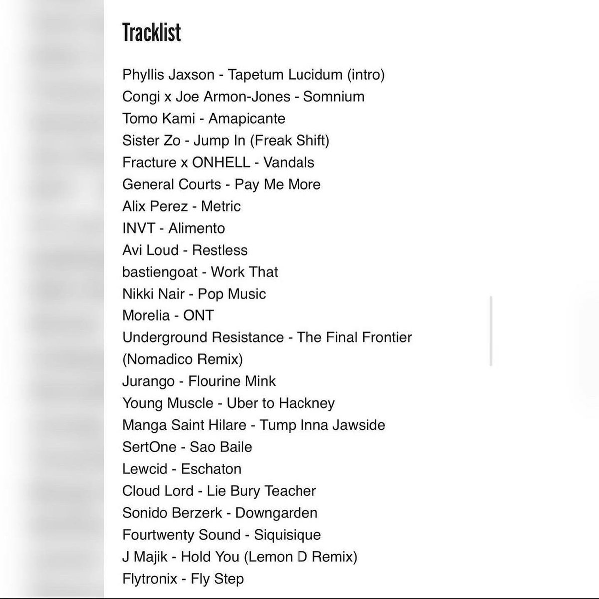 Did a thing for <a href="/residentadvisor/">Resident Advisor</a> this week. Appreciate ya’ll who checked it out and s/o the artists included in the mix for inspiring the journey. 

🗣INTERVIEW 
ra.co/podcast/846

🎶MIX
soundcloud.com/resident-advis…