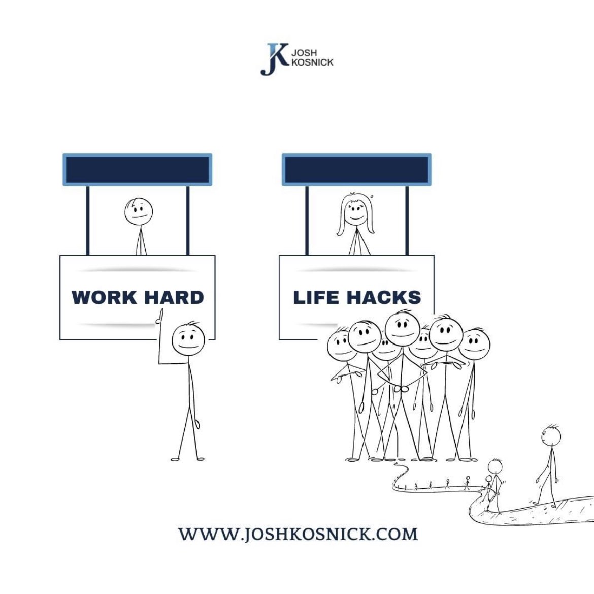 Stop 🛑 looking for the easy way and put in the work!

Very little in life is just handed to you.  It must be earned!

But that’s what makes the juice worth the squeeze!

Go hard today!

Inspire &amp; Impact,

Josh                                                #workhard
