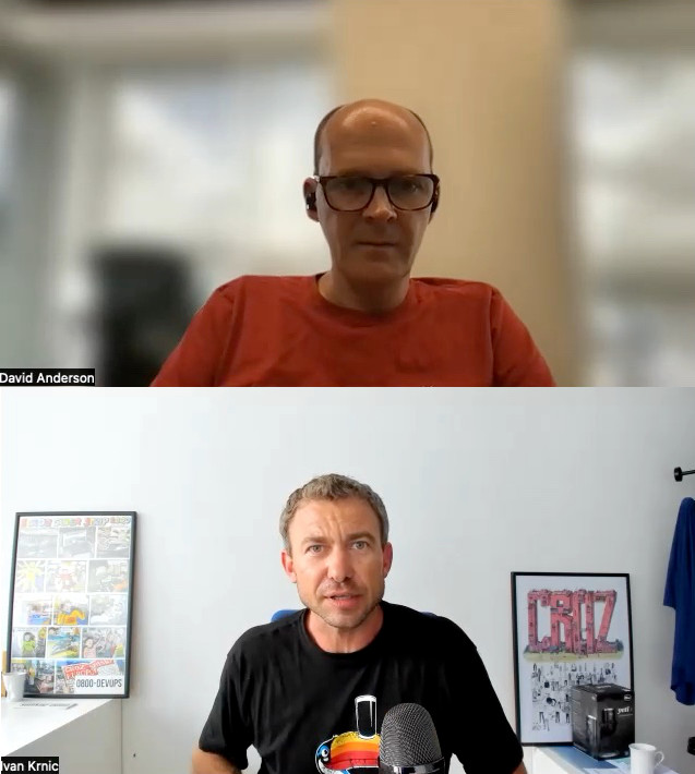 Great conversation with <a href="/davidand393/">David Anderson</a> on org improvements, serverless, Wardley Mapping, and David's new book "The Value Flywheel Effect", part of <a href="/ITRevBooks/">IT Revolution</a> family!

Subscribe to 0800-DEVOPS (croz.net/0800-devops/) b/c this podcast episode is going live in a couple of days  :)
