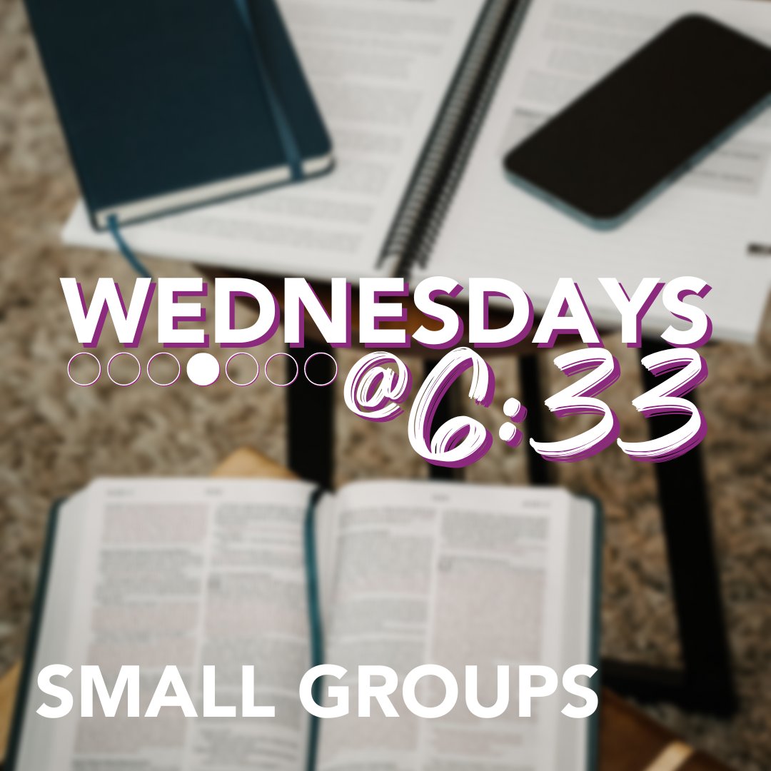 rockbridgecc's tweet photo. We can't wait for Night 4 of Wednesdays @ 6:33pm! Tonight our focus will be small groups and loving others as Christ has loved us. We can't wait to see you at whatever campus you attend! https://t.co/7ry5OZFDdk
